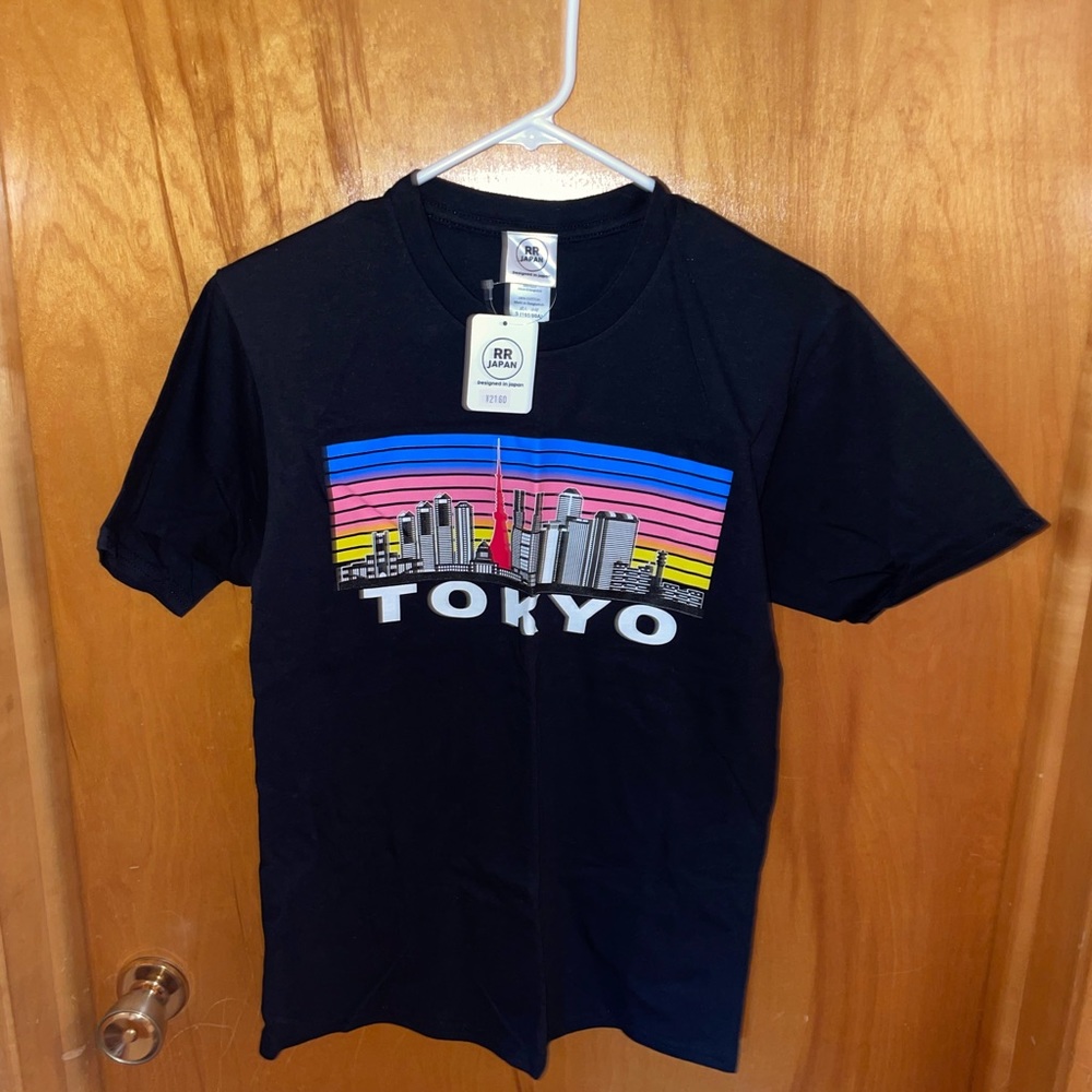 Black T-Shirt Tokyo Shirt
